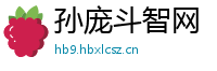 孙庞斗智网